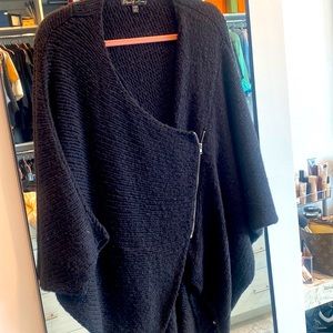 Elizabeth &James black cocoon sweater/ coat.